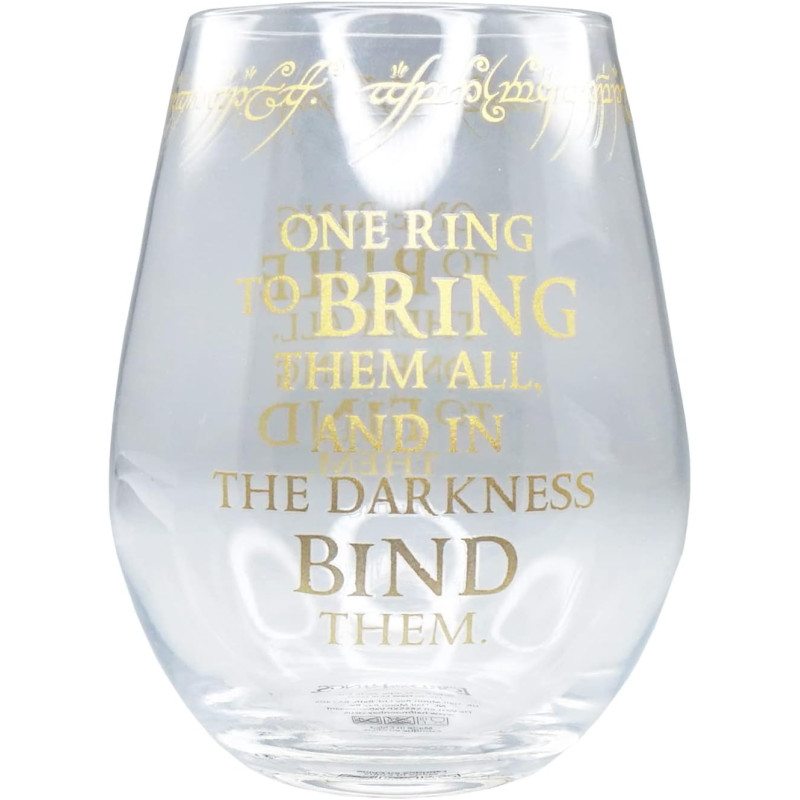 LOTR Stemless Glass - One Ring